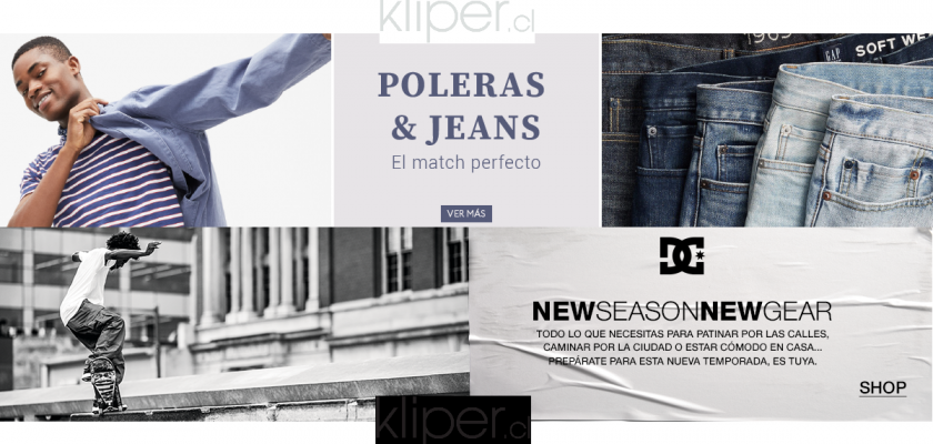 Kliper, vestimenta de marca para grandes y chicos